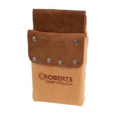 Image of ROBERTS Deluxe Leather Grip Carpet Knife and Tool Pouch