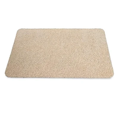 Image of JML Bath Mat Non Slip Anti Mould Bathroom Mats for Inside the or Shower Quick Dry Soft Bathmat lets Water Pass Through Dirt Resistant, No Staining Discolouring, Hydro Wonder XL, Beige