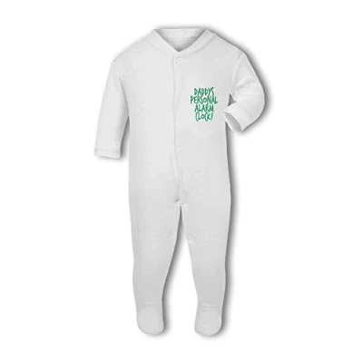 Image of Daddys Personal Alarm Clock! Baby Grow Suit