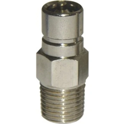 Image of SeaSense Suzuki Fuel Connector 1/4 Inch NPT Male Chrome Plated Brass