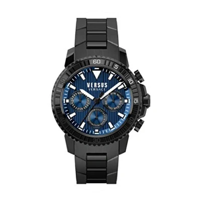 Image of Versus Versace Men Chronograph Quartz Watch with Stainless Steel Strap S30090017