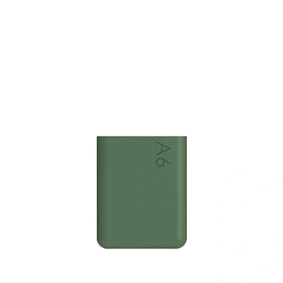 Image of memobottle Silicone Sleeves Protect &amp; Preserve With Colorful Personality Non Toxic Dust Free Coating (A6, MOSS GREEN)