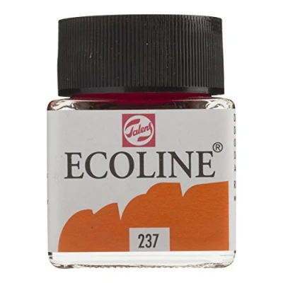 Image of Royal Talens Ecoline Liquid Watercolour Ink 30 ml Deep Orange