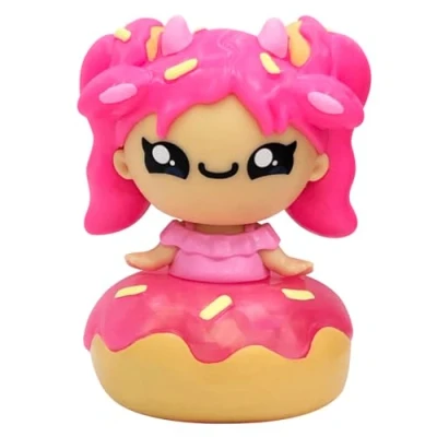 Image of Squishy Squad: Dolls Assortment Collect 1 of 4 Adorable Buddies Squeeze and Stretch Them to Watch The Glitter Flow For Ages 3+