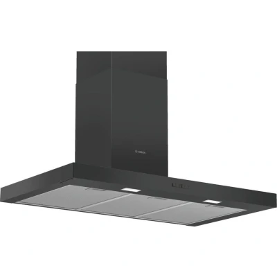 Image of Bosch DWB96BC60B Series 2, Wall mounted cooker hood 90 cm Black