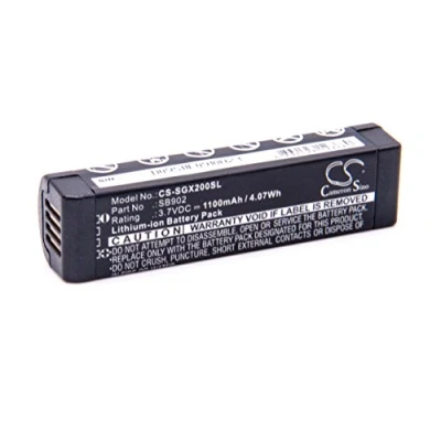 Image of vhbw Replacement Battery compatible with Shure GLXD1, GLX D14R, D14R/B98H Digital Wireless System (1100mAh, 3.7V, Li Ion)