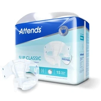 Image of Attends Briefs Classic 10 L (Pack of 15)
