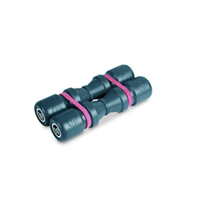 Image of LP Latin Percussion Shaker Duoshake 6,5&quot; (16,5 cm), 2 er Set, Kunststoff grau, mittlere Lautstärke, LP441M