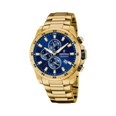 Image of Festina Men&#039;s Analogous Quartz Watch with Stainless Steel Strap F20541/2