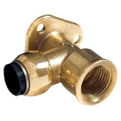 Image of Sealey Wingback Elbow 15mm x 1/2&quot;BSP Brass Sharkbite®