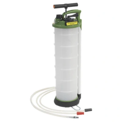 Image of Sealey Vacuum Oil &amp; Fluid Extractor Discharge 6L