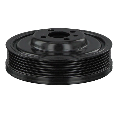 Image of 038105243L, 038105243M, 38105243L, 38105243M Crankshaft Pulley FEBI BILSTEIN 26874 6PK 143mm 5 AUDI: A6 C7 Avant, A4 B8 A5 Coupe