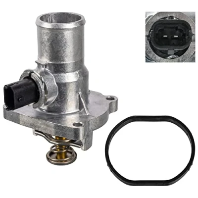 Image of 25199828, 55578419, 55597008, 96980318, 96984104 Engine thermostat FEBI BILSTEIN 172522 105C with seal ring CHEVROLET: Trax I