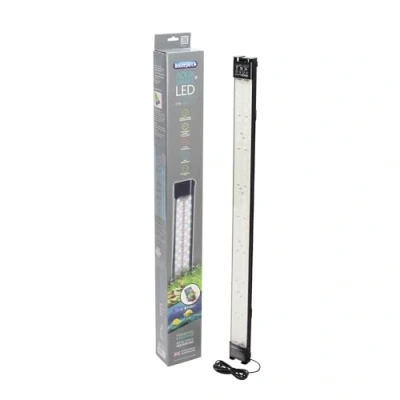 Image of Interpet Aqua Smart LED 27.5w, Adjustable 80 101cm, Aquarium Fish Tank Light, Bluetooth or Manual Control, Multi Fit Options, for Freshwater &amp; Saltwater