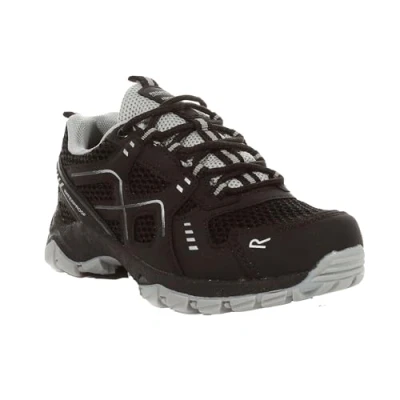 Image of Regatta Vendeavour Jnr Hiking Shoe, Black, 4 UK Child