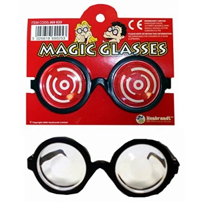 Image of Henbrandt Nerd Geek Unisex Fancy Dress Glasses Goggles Fun Party Accessory