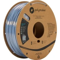 Image of Polymaker PolyLite Silk PLA Silver 1.75mm 1kg