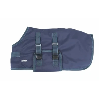 Image of Shires Miniature Tempest Pony Turnout rug for Minature Ponies in Navy 36, Nvytur