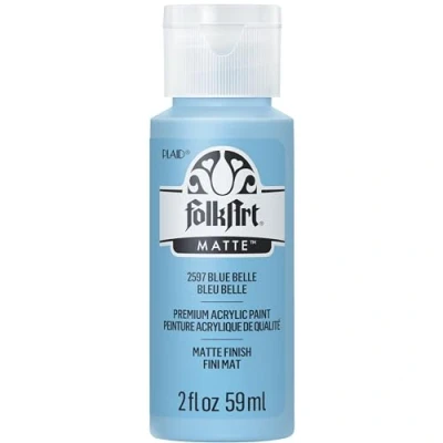 Image of Folk Art Acrylic Paint, Blue Belle, 2 oz