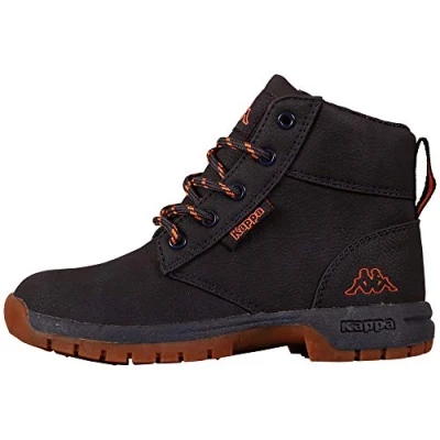Image of Kappa Boy&#039;s Unisex Kids Cammy Classic Boots, Blue (Navy/Orange 6744), 10 UK Child