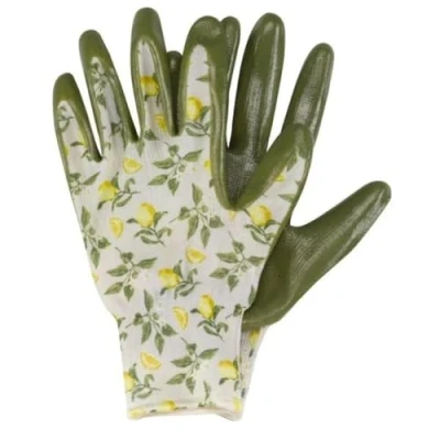 Image of Briers Water Resistant Sicilian Lemon Sd/Wd Med Gardening Glove