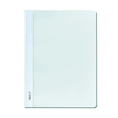 Image of Exacompta Plastic Loose Leaf Binder, A4, White, 1, Polypropylene, Storage 1 Pack