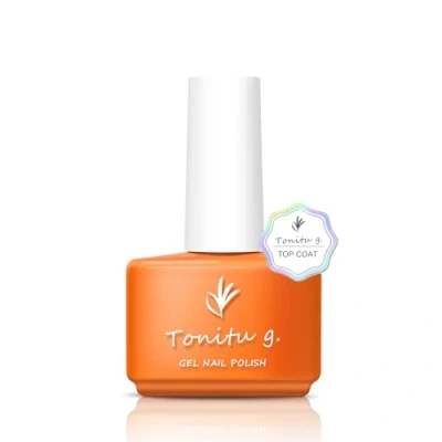 Image of Tonitu G Gel Polish Matte Top Coat, 7ml, No Wipe High Glossy Shiny Long Lasting, UV Soak Off, Upgraded Formula, Lasting Clear Nail and Acrylic Nails, Home DIY Salon