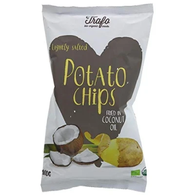 Image of Trafo Coconut Oil Baked Crisps 100g (Pack of 12)
