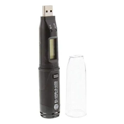 Image of Data Logger, USB, Temp+RH with LCD Test/Data Logging Acquisition, 1 X Qty EL USB 2