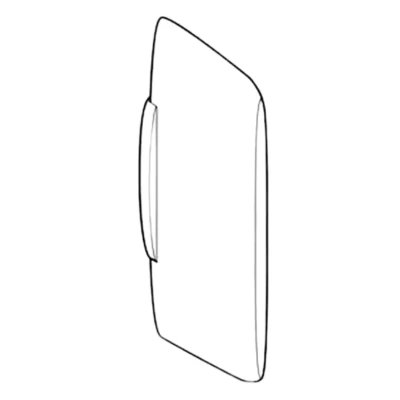Image of Geberit urinal plastic division (243.406.11.1)
