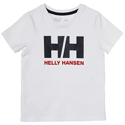Image of Helly Hansen Kids Unisex HH Logo T Shirt, 2, White