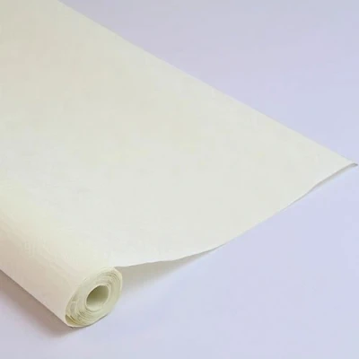 Image of PARTYRAMA.CO.UK Ivory Paper Banquet Roll 25m x 1.14m