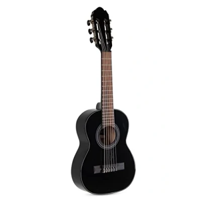 Image of GEWA Classical guitar Student black 1/4 size