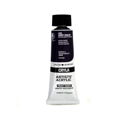 Image of Daler Rowney Cryla Acrylic 75 ml Deep Violet, Professional Artists