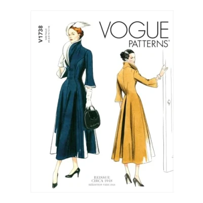 Image of Vogue Patterns V1738E5 Misses Dress, White