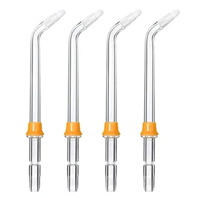 Image of YanBan 4pcs Replacement Orthodontic Nozzle Brush for Waterpik WP450 WP 100 WP100E 250 300 660 900