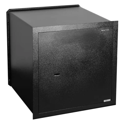 Image of Genie Hand Mechanical Wall Safe with Adjustable Depth Invisible Large Security Box Key and Double Map Lock Money Safes