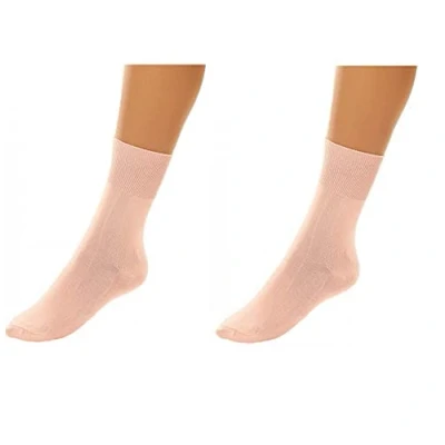Image of Mytoptrendz® Boys Girls Ballet Socks Dance Accessories (6 8.5 Pink)