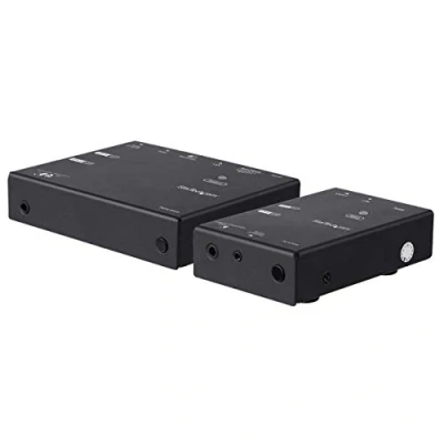 Image of StarTech.com HDMI Over IP Extender Kit Advanced Compression Transmitter &amp; Receiver (ST12MHDLNHK)
