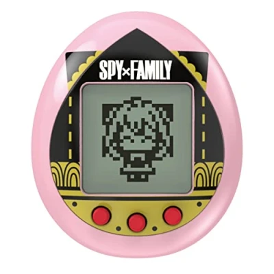 Image of TAMAGOTCHI Bandai Spy X Family Pink Raise Anya With The 4cm Virtual Pet Based On Manga And Anime Handheld Games Are Fun Boys Girls Toys Gifts