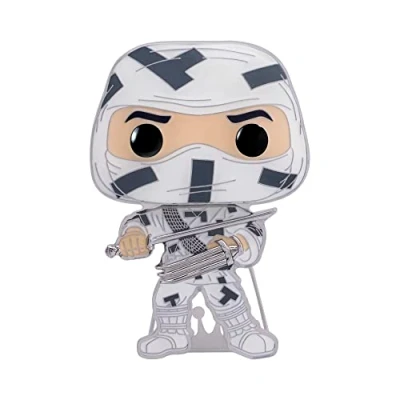 Image of Funko Pop! Large Enamel Pin Gi Joe: Snake Eyes G.I. Joe Pins Cute Collectable Novelty Brooch for Backpacks &amp; Bags Gift Idea Official Merchandise TV Fans