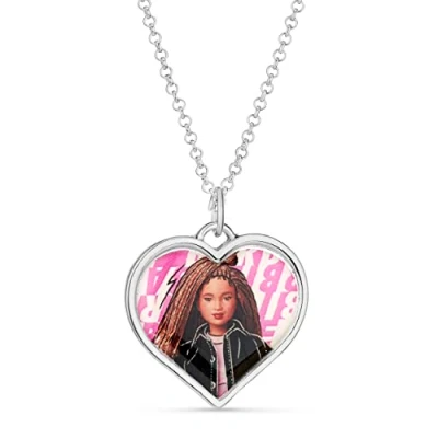 Image of Barbie Doll Heart Necklace Brooklyn
