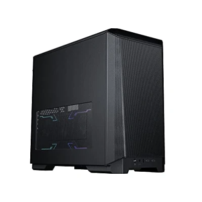 Image of Phanteks (PH EC200AC_BK01) Eclipse P200A Performance, high Airflow Ultra fine mesh Design, Mini ITX Tower, 120mm Black case Fans,