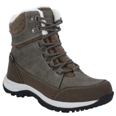 Image of Hi Tec Women&#039;s Riva MID WP High Rise Hiking Boots, Grey (Beige 61), 8 UK