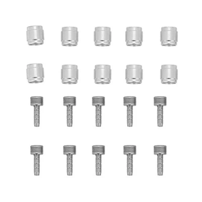 Image of Brake Hose Insert, 10 Set Hydraulic Bike Disc Olive and Connector Insert for AVID SRAM Replacement Part