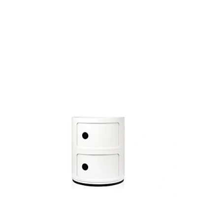 Image of Kartell Componibile, 2 Elements, White