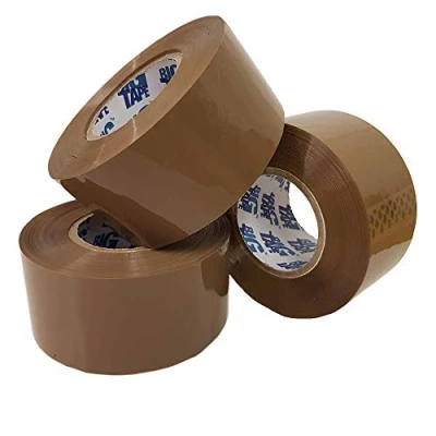 Image of Brown (Branded Big Tape) Tape Parcel Packing Packaging for and Box Sealing 48MM x 150M Rolls (24 Rolls)