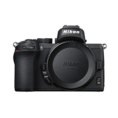 Image of Nikon Z50 Body Mirrorless Camera (209 point Hybrid AF, High speed image processing, 4K UHD movies, Resolution LCD Monitor) VOA050AE