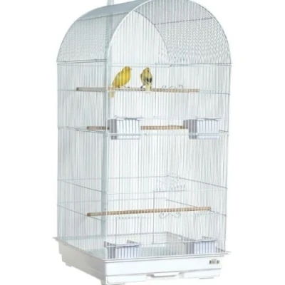 Image of RAINFOREST CARACUS WHITE BUDGIE FINCH CANARY COCKATIEL BIRD CAGE