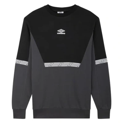 Image of Umbro Mens Style Club Sweater Grey/Black S
